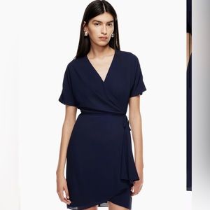 Babaton Wallace Dress in Navy